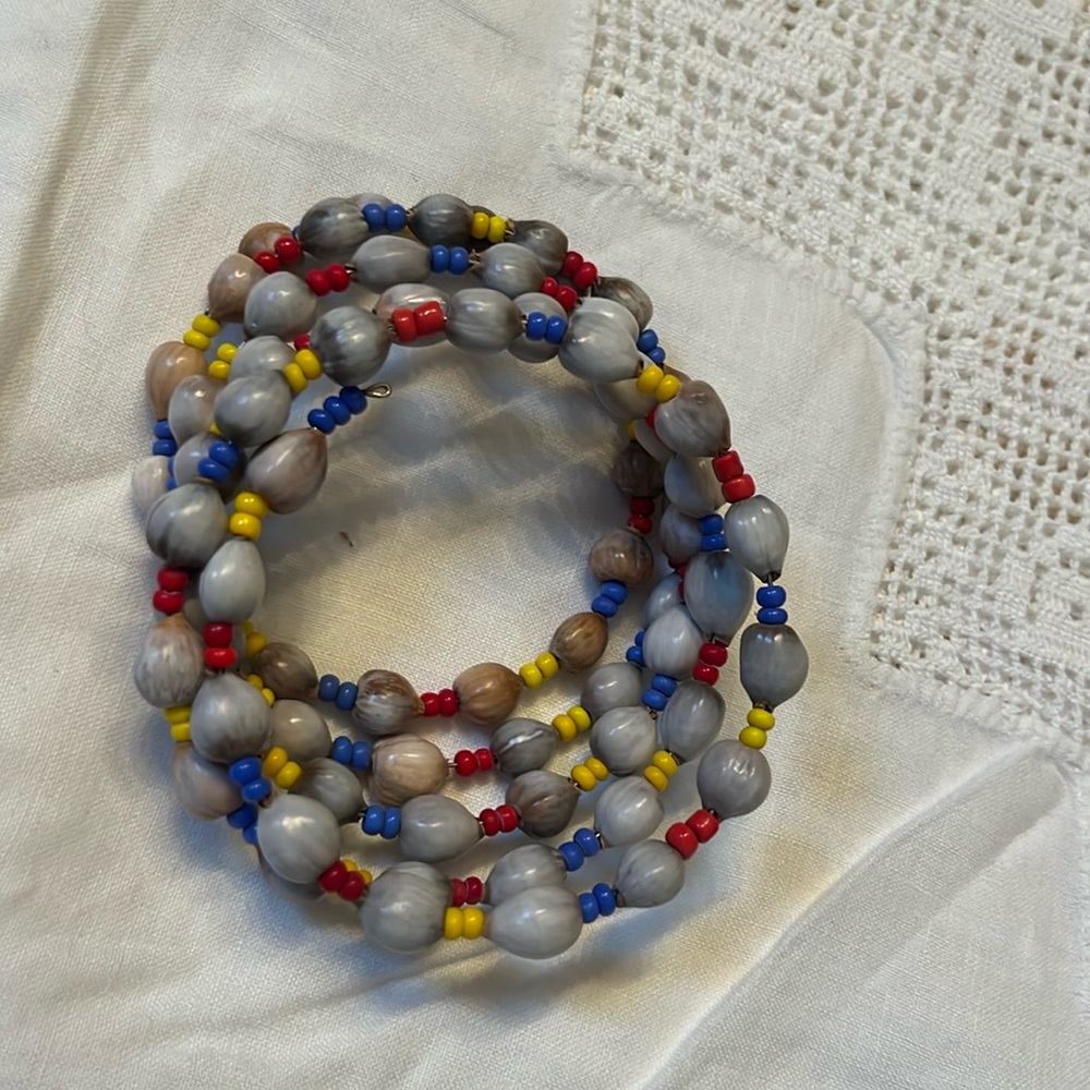 Masai seed bead bracelet